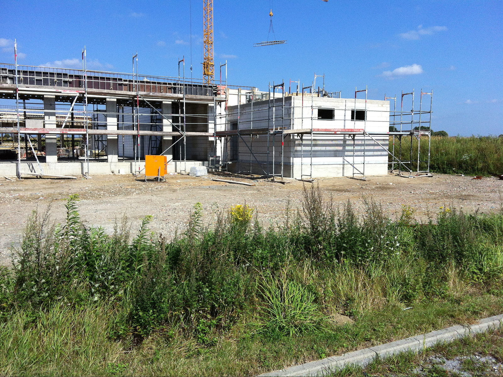 Marl, Restaurant Neubau (Klinkerfassade)