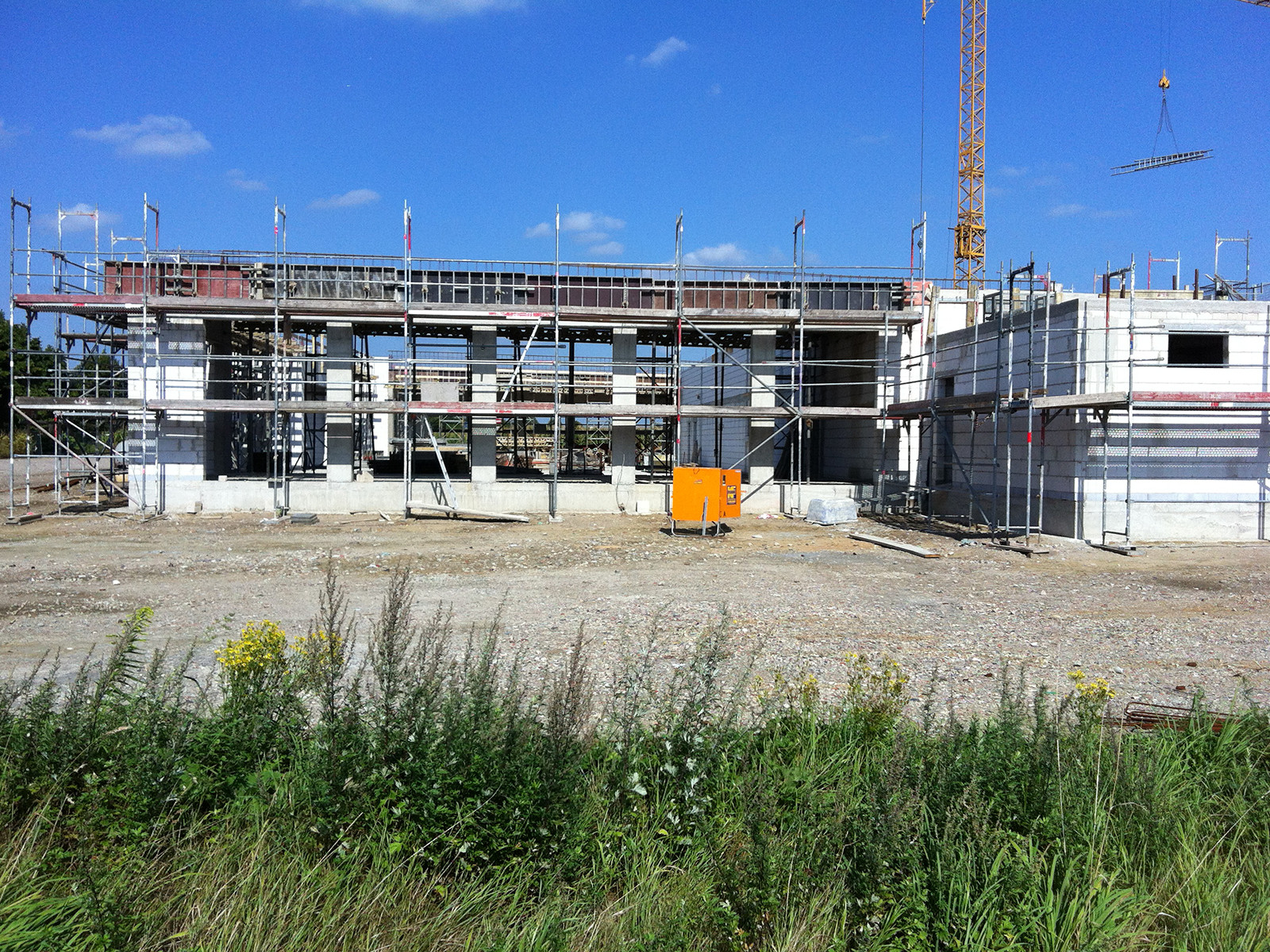 Marl, Restaurant Neubau (Klinkerfassade)