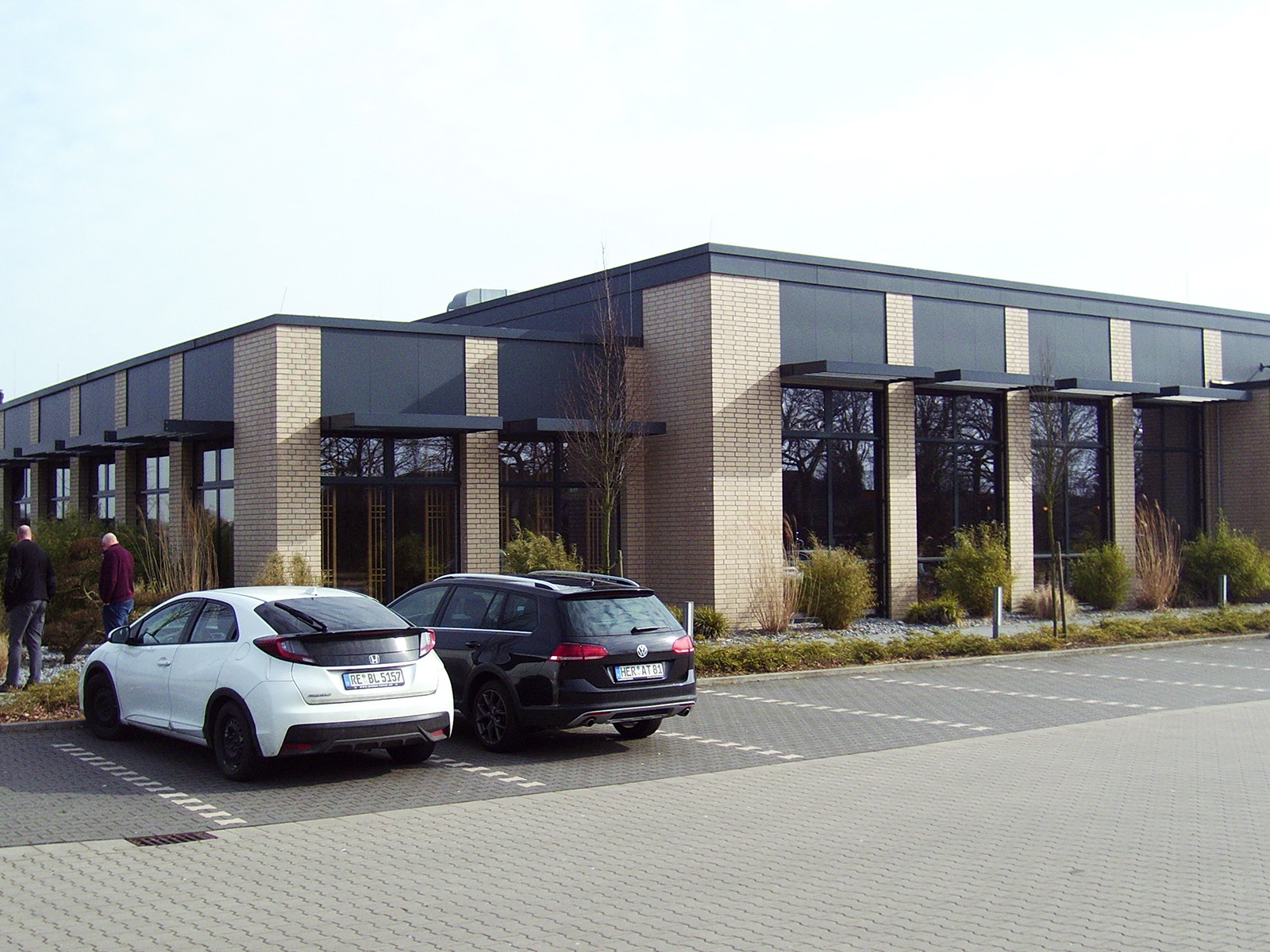 Marl, Restaurant Neubau (Klinkerfassade)