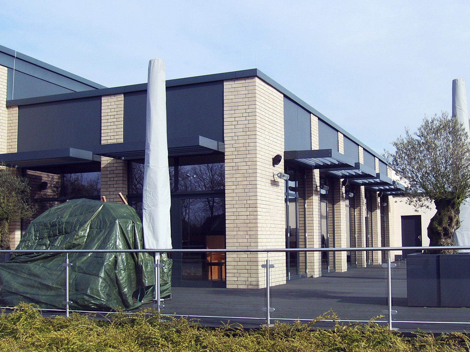 Marl, Restaurant Neubau (Klinkerfassade)